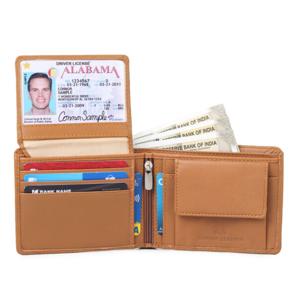 Fabacle Classic Carry ID Mid-Zip Wallet